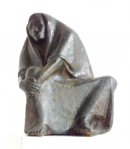 Trauernde Mutter