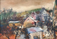 Blick aus dem Fenster