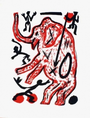 A.R. Penck: Ohne Titel (Elefant)